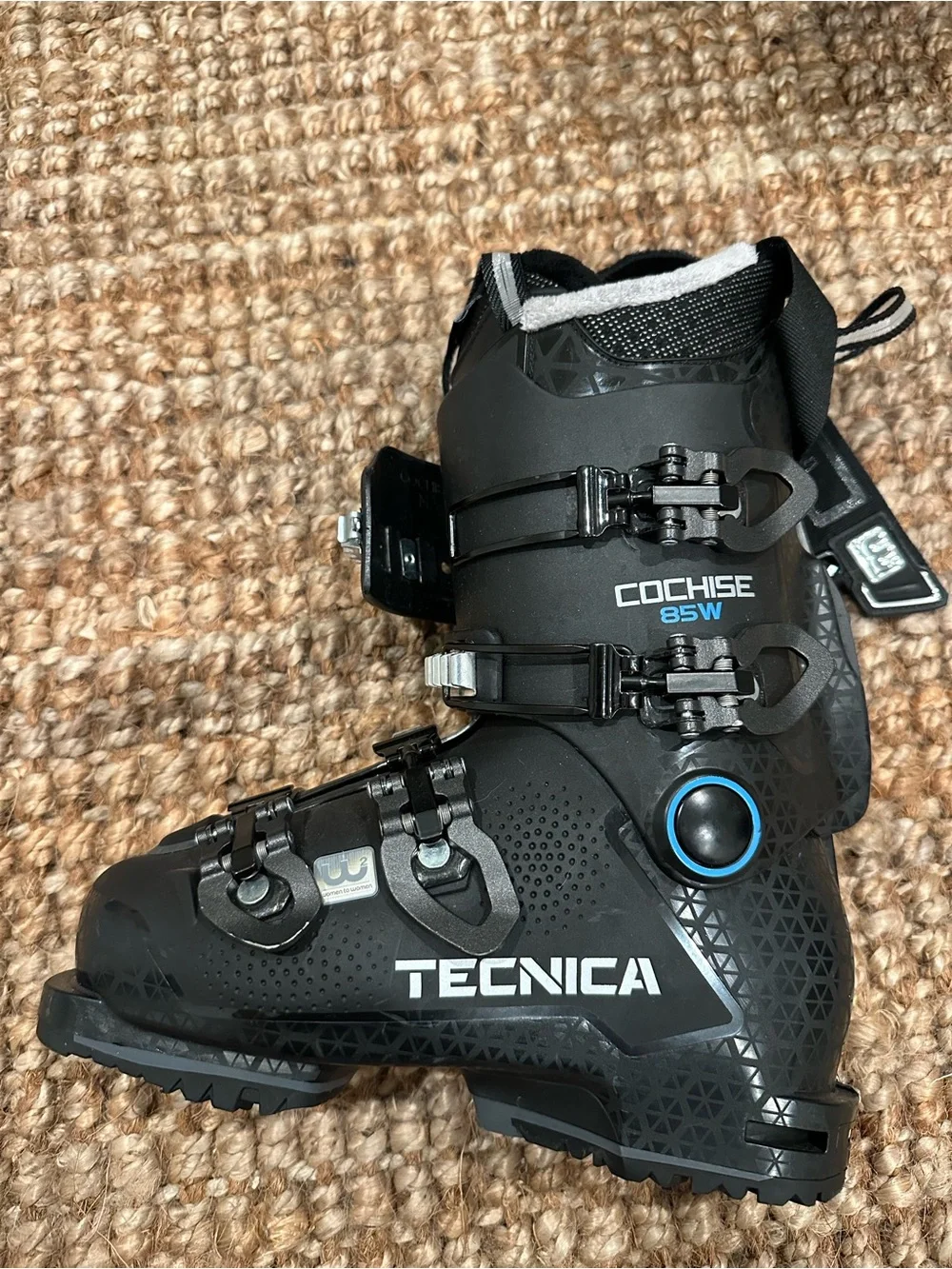 $500 Tecnica Cochise 85 W Women’s Ski Boots Mondo 23/23.5 275mm GripWalk